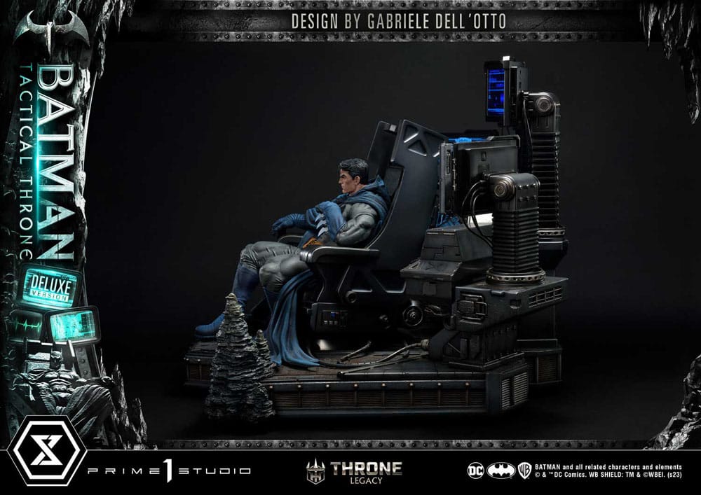 DC Comics - Throne Legacy Collection Statue 1/3 - Batman Tactical Throne Deluxe Version