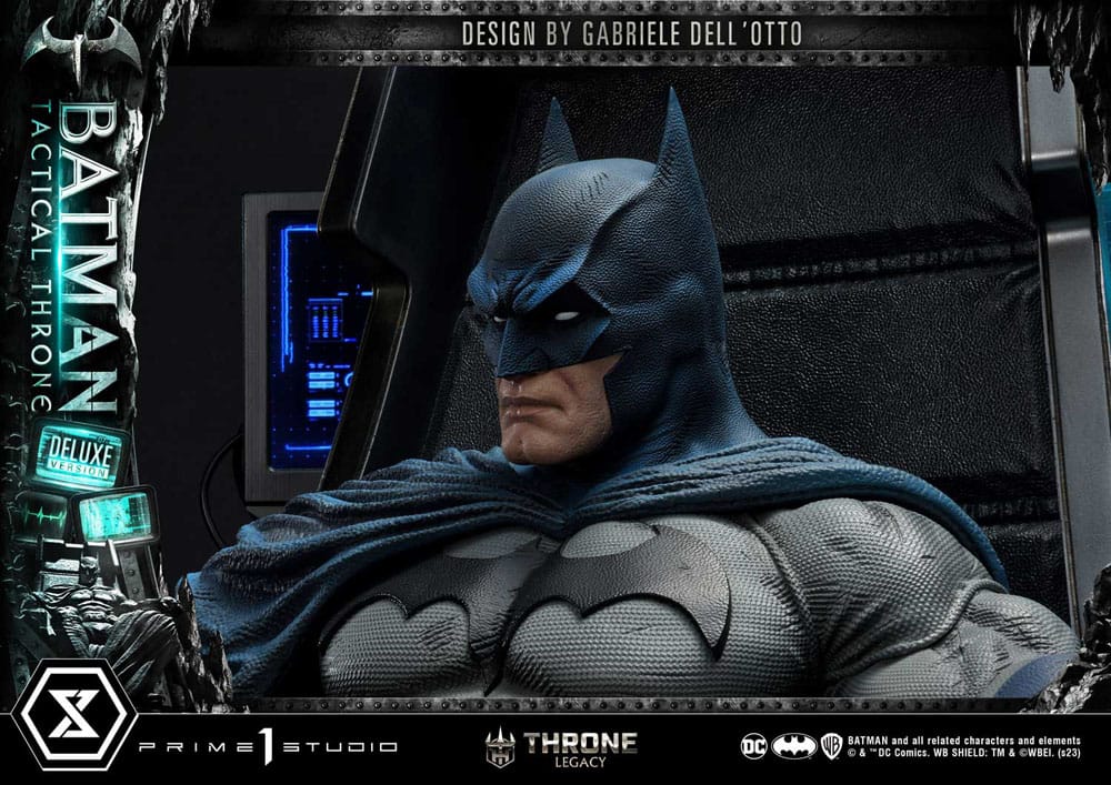 DC Comics - Throne Legacy Collection Statue 1/3 - Batman Tactical Throne Deluxe Version