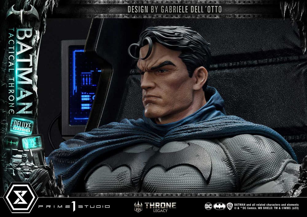 DC Comics - Throne Legacy Collection Statue 1/3 - Batman Tactical Throne Deluxe Version