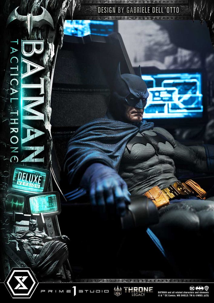 DC Comics - Throne Legacy Collection Statue 1/3 - Batman Tactical Throne Deluxe Version