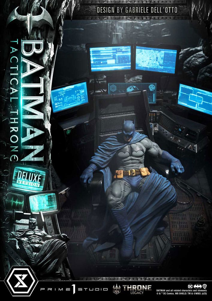 DC Comics - Throne Legacy Collection Statue 1/3 - Batman Tactical Throne Deluxe Bonus Version