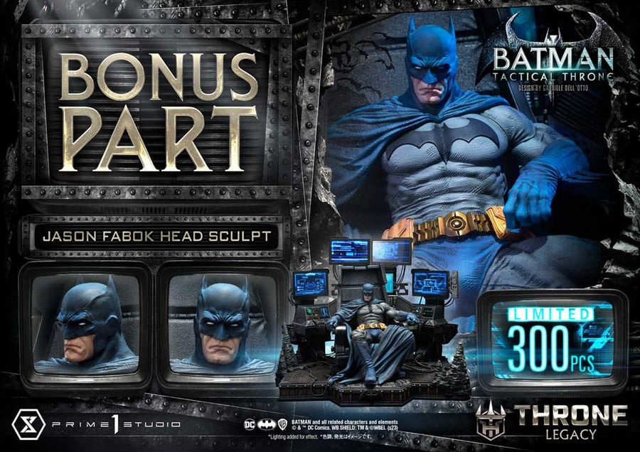 DC Comics - Throne Legacy Collection Statue 1/3 - Batman Tactical Throne Deluxe Bonus Version