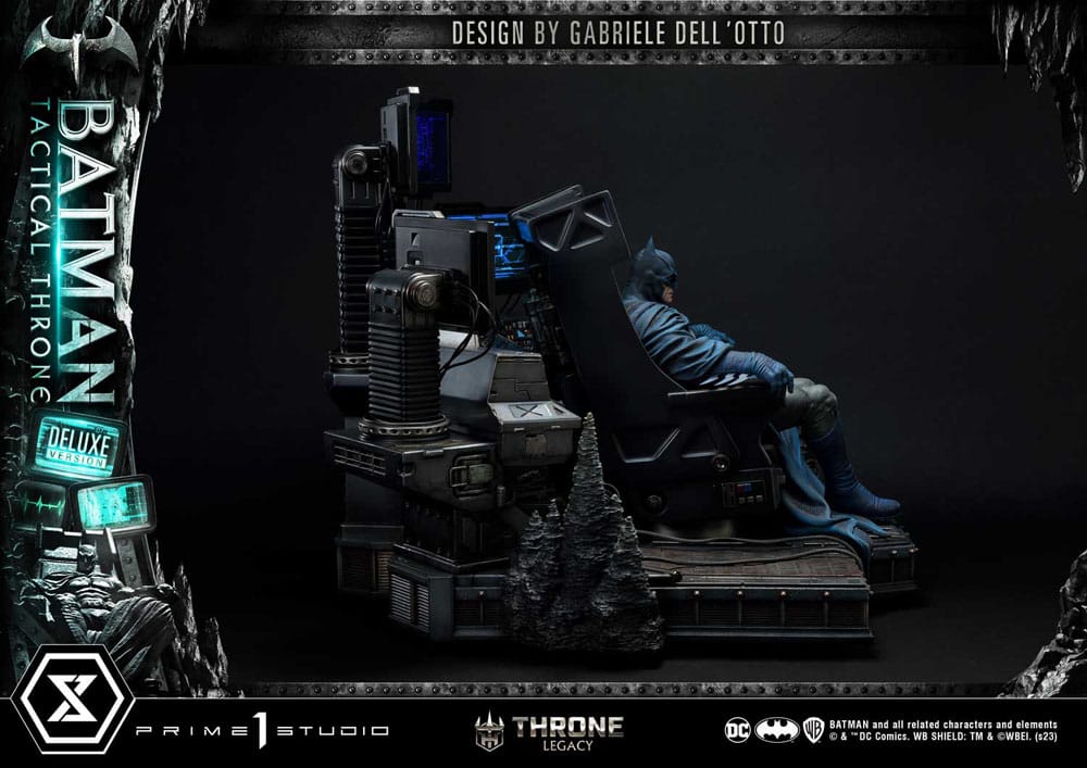 DC Comics - Throne Legacy Collection Statue 1/3 - Batman Tactical Throne Deluxe Bonus Version