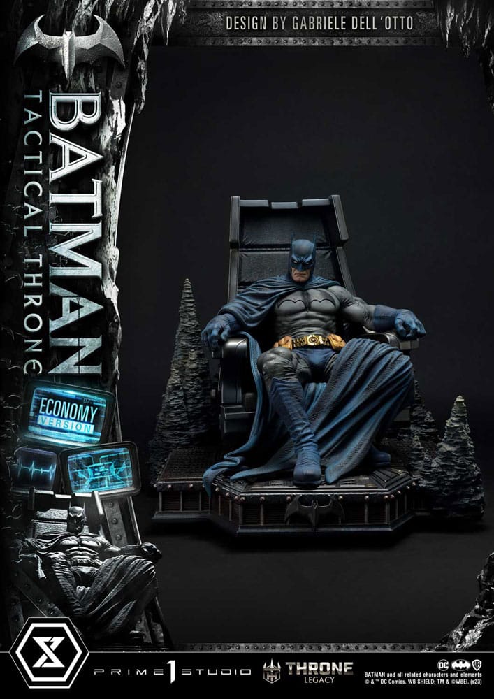 DC Comics - Throne Legacy Collection Statue 1/3 - Batman Tactical Throne Economy Version