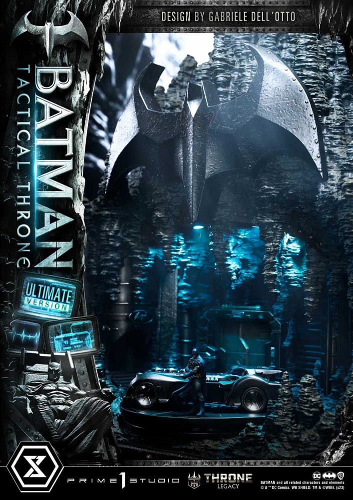 DC Comics - Throne Legacy Collection Statue 1/3 - Batman Tactical Throne Ultimate Version