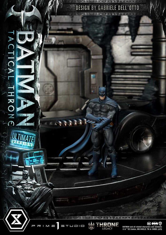 DC Comics - Throne Legacy Collection Statue 1/3 - Batman Tactical Throne Ultimate Version