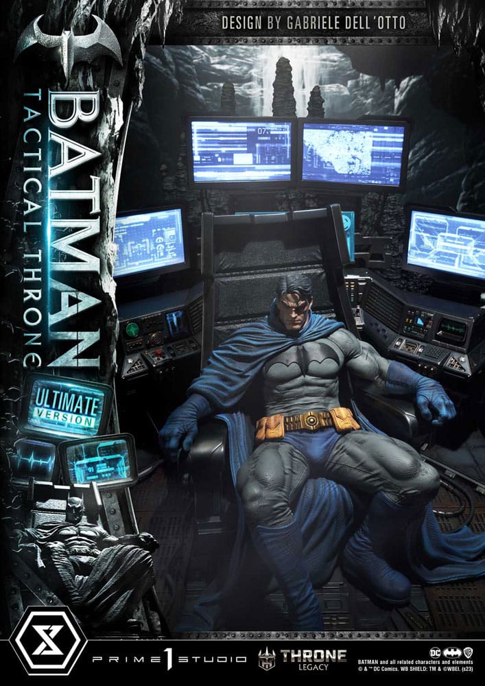 DC Comics - Throne Legacy Collection Statue 1/3 - Batman Tactical Throne Ultimate Bonus Version