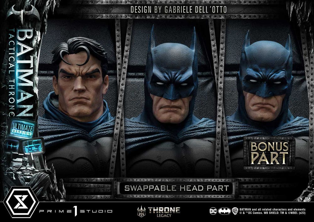 DC Comics - Throne Legacy Collection Statue 1/3 - Batman Tactical Throne Ultimate Bonus Version