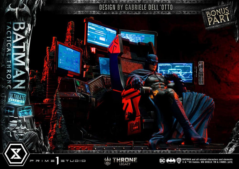 DC Comics - Throne Legacy Collection Statue 1/3 - Batman Tactical Throne Ultimate Bonus Version