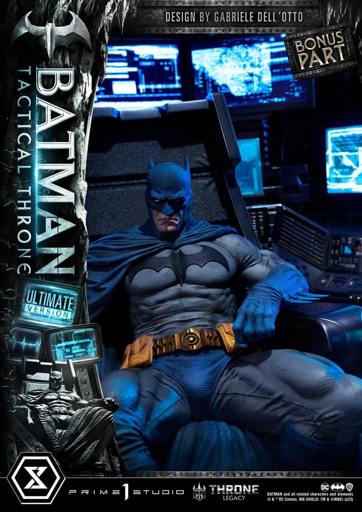 DC Comics - Throne Legacy Collection Statue 1/3 - Batman Tactical Throne Ultimate Bonus Version