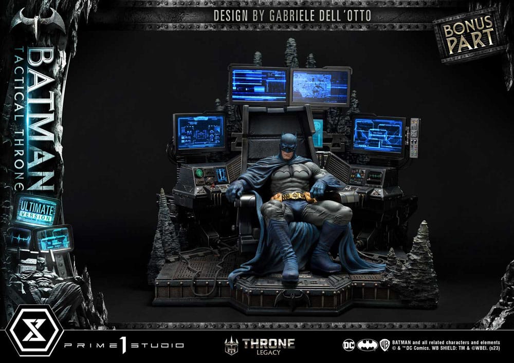 DC Comics - Throne Legacy Collection Statue 1/3 - Batman Tactical Throne Ultimate Bonus Version