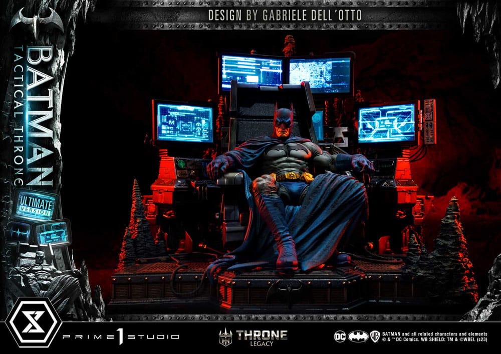 DC Comics - Throne Legacy Collection Statue 1/3 - Batman Tactical Throne Ultimate Bonus Version