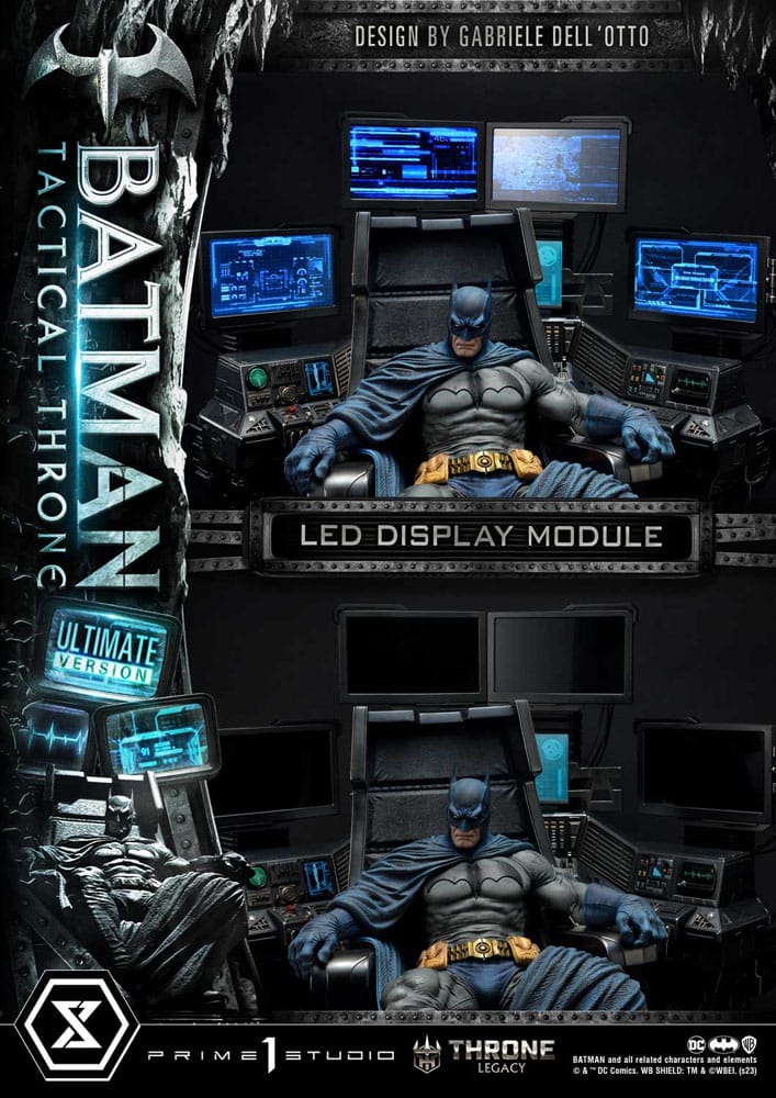 DC Comics - Throne Legacy Collection Statue 1/3 - Batman Tactical Throne Ultimate Bonus Version