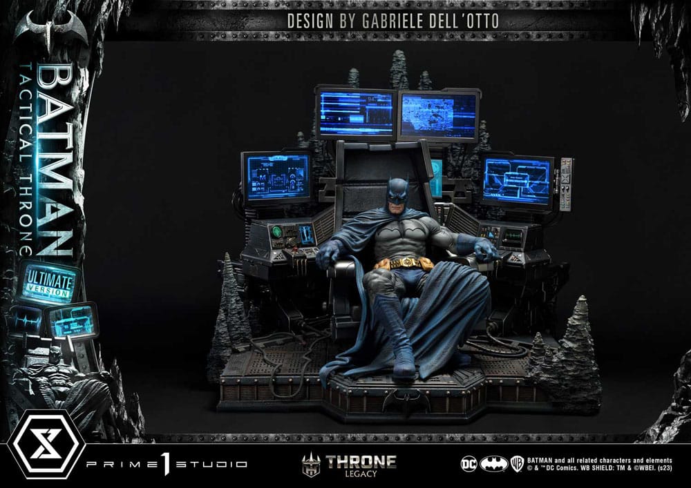 DC Comics - Throne Legacy Collection Statue 1/3 - Batman Tactical Throne Ultimate Bonus Version