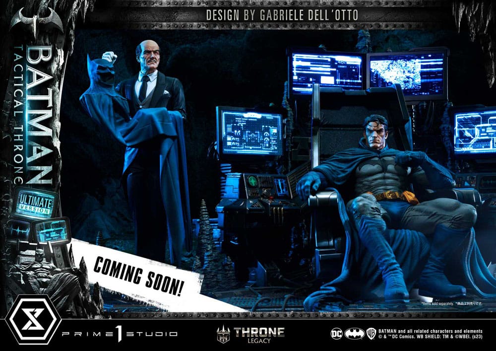 DC Comics - Throne Legacy Collection Statue 1/3 - Batman Tactical Throne Ultimate Bonus Version