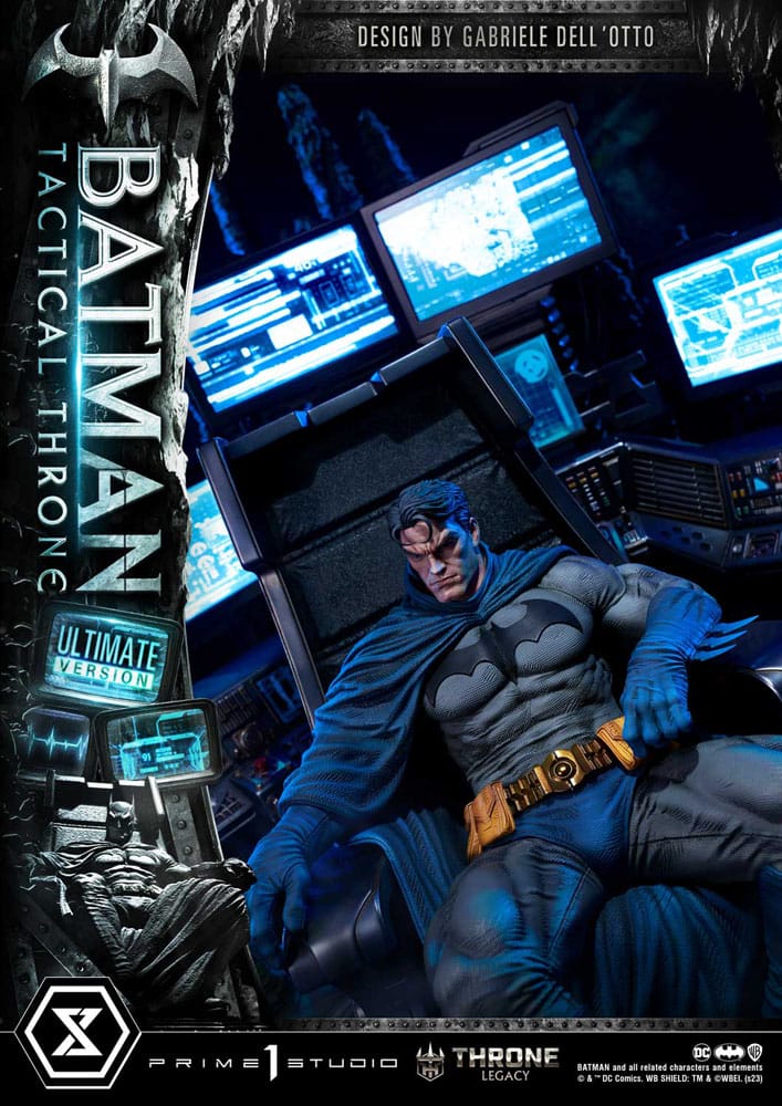 DC Comics - Throne Legacy Collection Statue 1/3 - Batman Tactical Throne Ultimate Bonus Version
