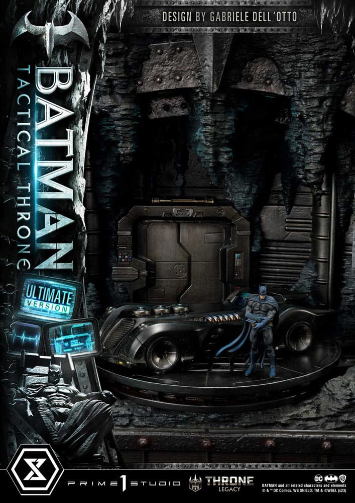 DC Comics - Throne Legacy Collection Statue 1/3 - Batman Tactical Throne Ultimate Bonus Version