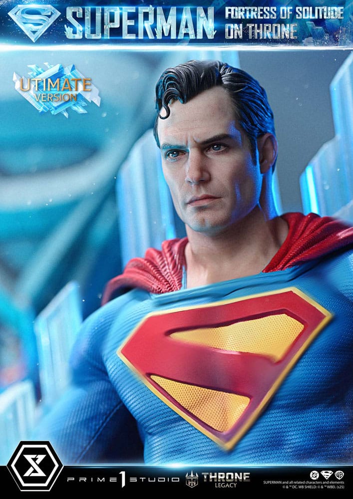 DC Comics Throne Legacy Collection Statue Statue 1/4 Superman Fortress of Solitude on Throne (Design by Gabriele Dell'Otto) Ultimate Bonus Version