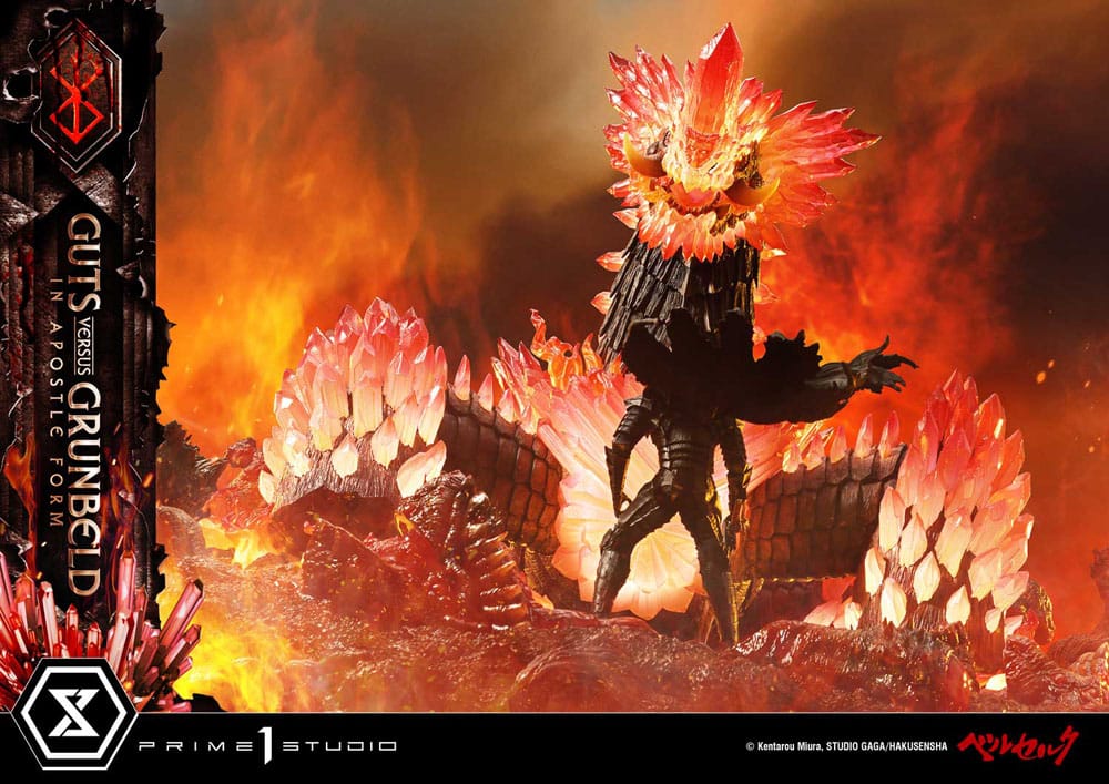 Berserk Ultimate Diorama Masterline Series Statue Berserk Guts vs. Grunbeld in Apostle Form  58 cm
