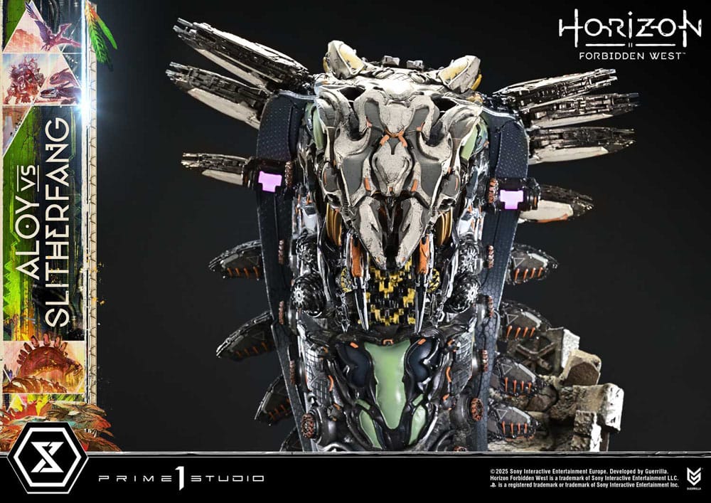 Horizon Forbidden West Ultimate Diorama Masterline Series Statue Aloy vs. The Slitherfang 82 cm