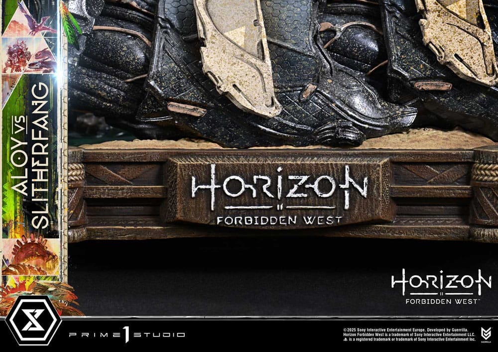 Horizon Forbidden West Ultimate Diorama Masterline Series Statue Aloy vs. The Slitherfang 82 cm