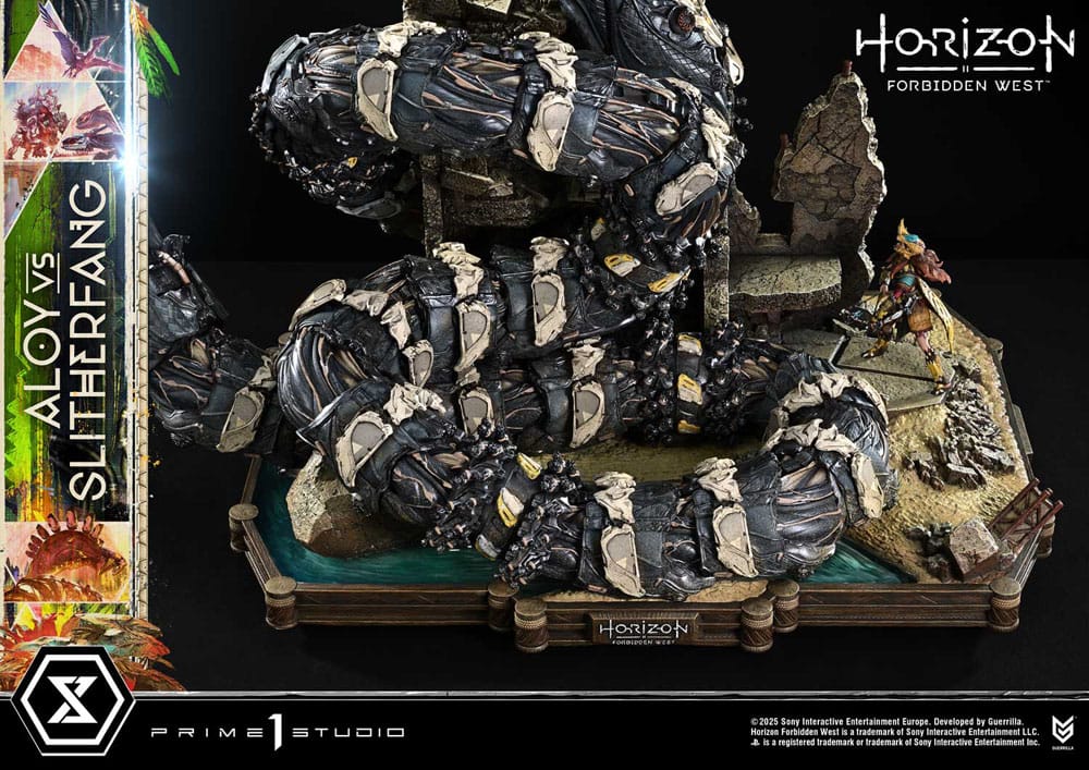 Horizon Forbidden West Ultimate Diorama Masterline Series Statue Aloy vs. The Slitherfang Bonus Version 82 cm