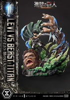 Attack on Titan Ultimate Premium Masterline Series Statue 1/4 Levi Versus Beast Titan 73 cm