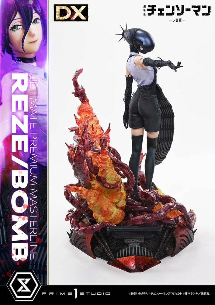 Chainsaw Man Ultimate Premium Masterline Series Statue 1/4 REZE/BOMB Deluxe Version 56 cm