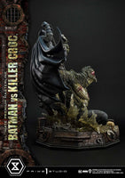 Batman Ultimate Premium Masterline Series Statue Batman Versus Killer Croc 71 cm