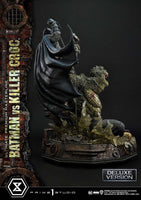 Batman Ultimate Premium Masterline Series Statue Batman Versus Killer Croc Deluxe Version 71 cm