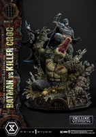 Batman Ultimate Premium Masterline Series Statue Batman Versus Killer Croc Deluxe Version 71 cm