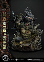 Batman Ultimate Premium Masterline Series Statue Batman Versus Killer Croc Deluxe Version 71 cm