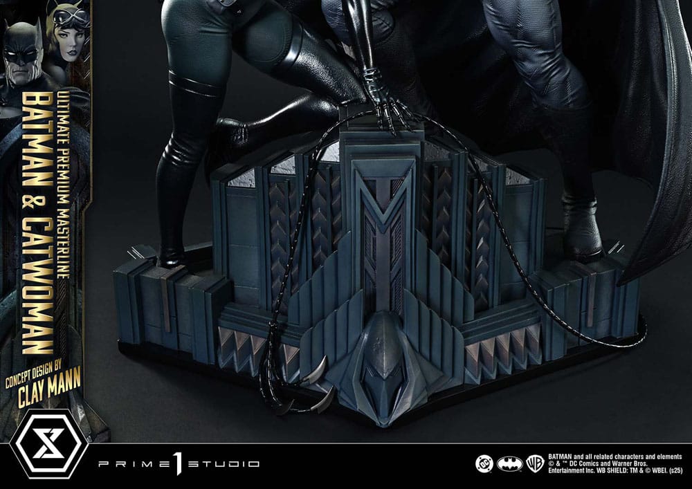 DC Comics Ultimate Premium Masterline Series Statue 1/4 Batman & Catwoman (Concept Design by Clay Mann) 56 cm