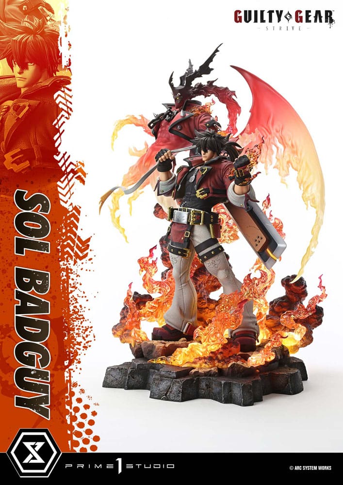 Guilty Gear Strive Ultimate Premium Masterline Series Statue 1/4 Sol Badguy Version 82 cm