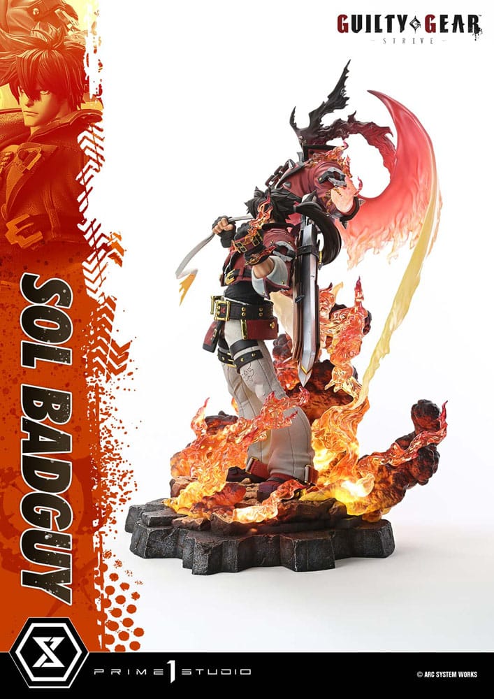 Guilty Gear Strive Ultimate Premium Masterline Series Statue 1/4 Sol Badguy Version 82 cm
