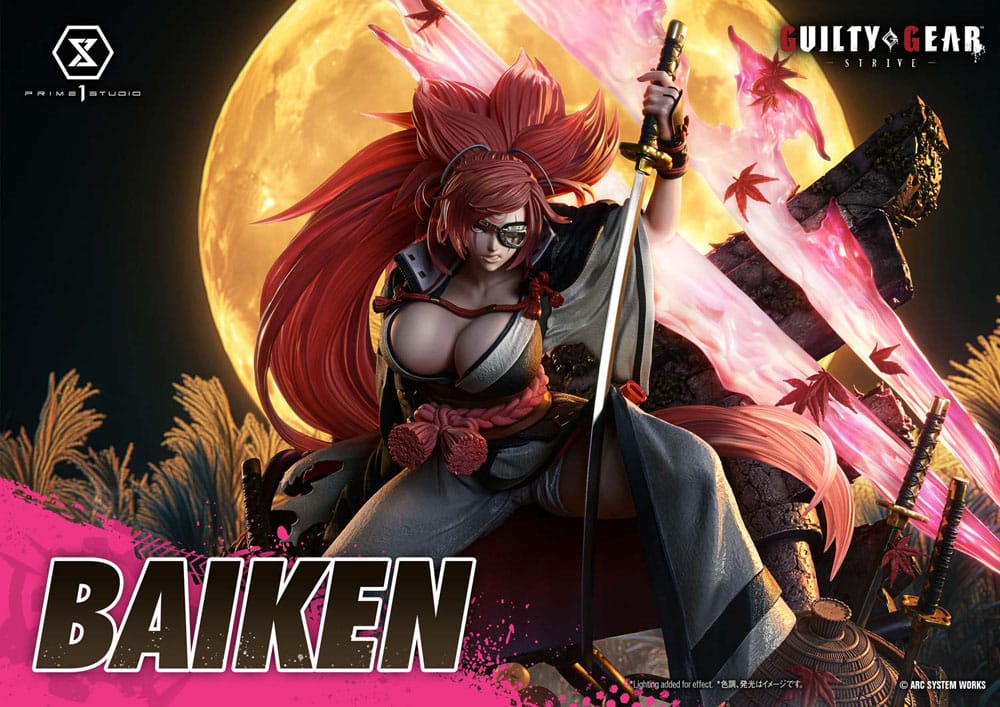 Guilty Gear Strive Ultimate Premium Masterline Series Statue 1/4 Baiken Bonus Version 80 cm