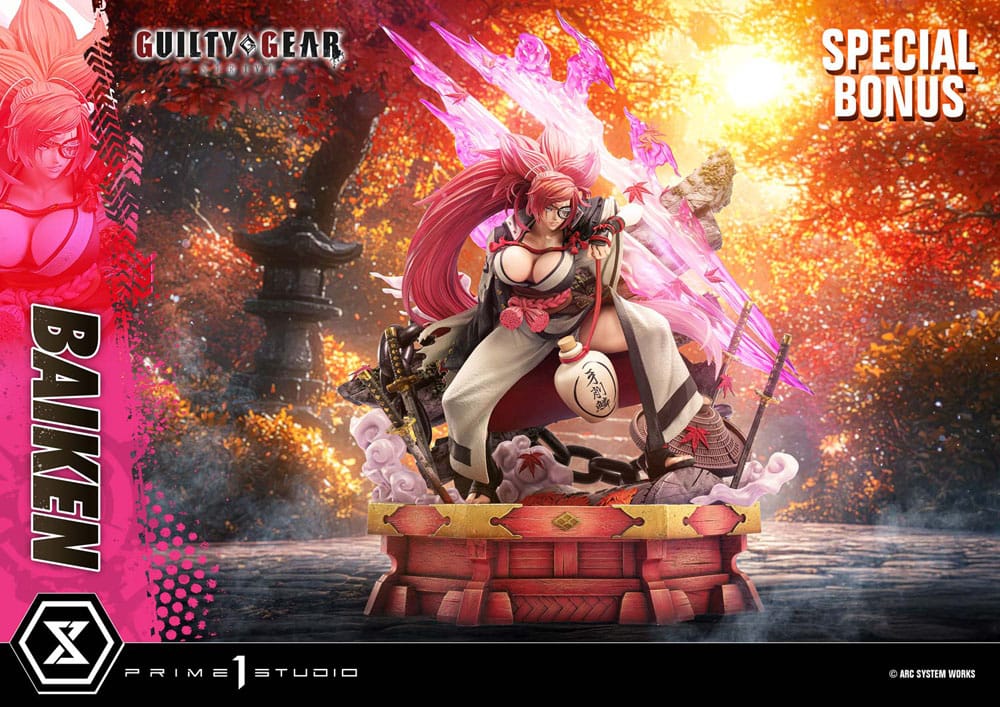 Guilty Gear Strive Ultimate Premium Masterline Series Statue 1/4 Baiken Bonus Version 80 cm