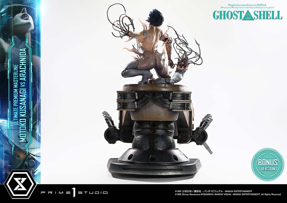 Ghost in the Shell Ultimate Premium Masterline Series Statue 1/4 Motoko Kusanagi vs Arachnida Bonus Version 68 cm