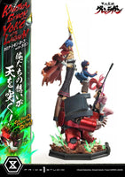 Gurren Lagann Ultimate Premium Masterline Series Statue 1/4 Kamina, Simon & Yoko with Lagann 97 cm