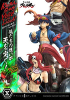 Gurren Lagann Ultimate Premium Masterline Series Statue 1/4 Kamina, Simon & Yoko with Lagann 97 cm