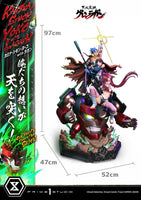 Gurren Lagann Ultimate Premium Masterline Series Statue 1/4 Kamina, Simon & Yoko with Lagann Deluxe Version 97 cm