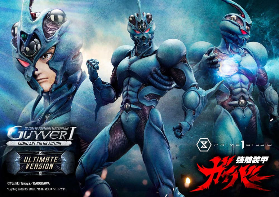Guyver - The Bioboosted Armor Ultimate Premium Masterline Series Statue 1/4 Guyver I Comic Art Color Edition Ultimate Bonus Version 82 cm