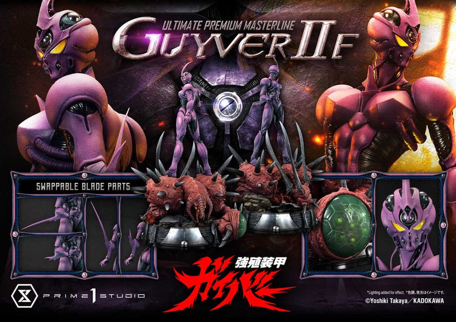 Guyver The Bioboosted Armor Ultimate Premium Masterline Statue Guyver II F(Female) 88 cm