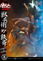 Ninja Scroll Ultimate Premium Masterline Series Statue 1/4 Jubei Versus Tessai Deluxe Bonus Version 101 cm