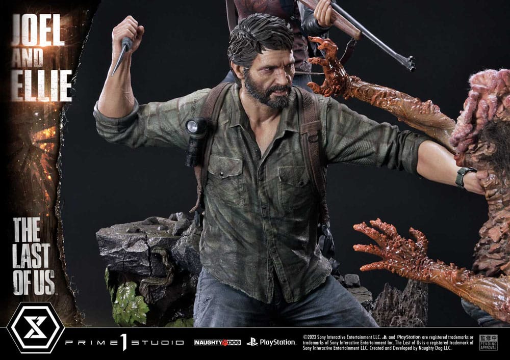 The Last of Us Part I Ultimate Premium Masterline Series Statue 1/4 Joel & Ellie (The Last of Us Part I) 73 cm