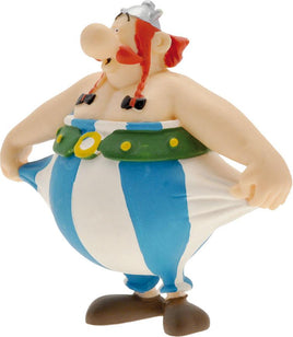 Asterix Figure Obelix holding his pants 8 cm