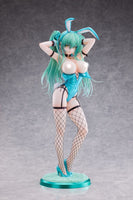 Original Character PVC Statue 1/4 Green Twin Tail Bunny-chan Fishnet Tights Ver. 43 cm