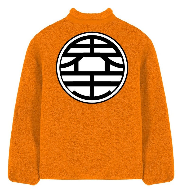 Dragon Ball Z Sherpa Jacket  Goku Kanji Size XL