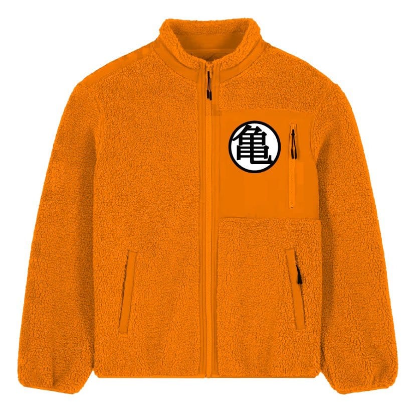 Dragon Ball Z Sherpa Jacket  Goku Kanji Size XL