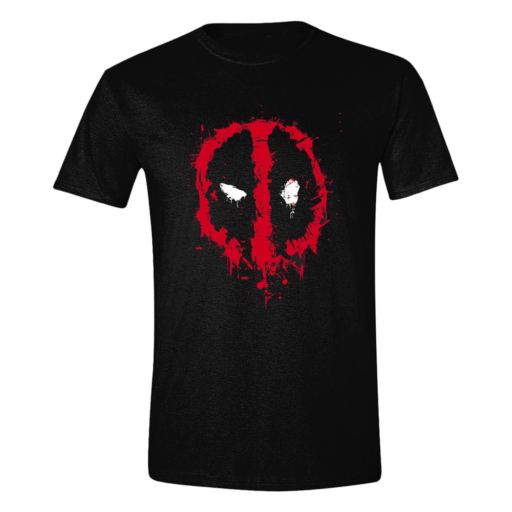 Marvel T-Shirt Splat Logo Size L